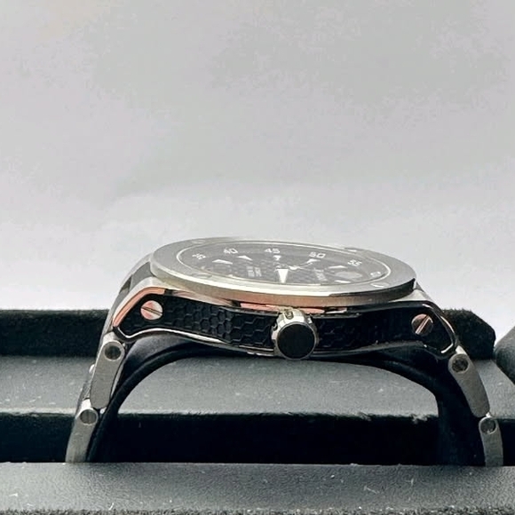 Movado Black Stainless Steel Watch - Picture 7 of 13